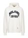 19V69 ITALIA Sweatshirt 'QUENTINO COLLEGE ' crème / zwart