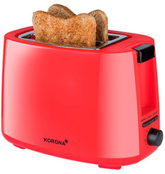 korona 21132 Broodrooster - 750W- rood