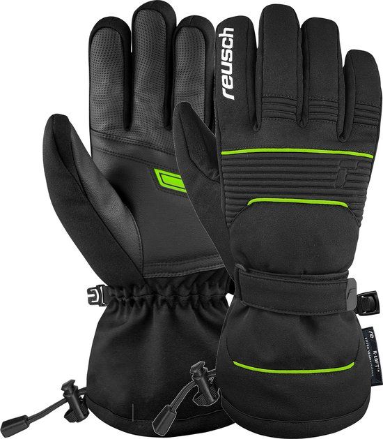 Reusch Crosby R-TEX® XT Fingerhandschoenen Unisex Maat 11 - Neongroen/Zwart