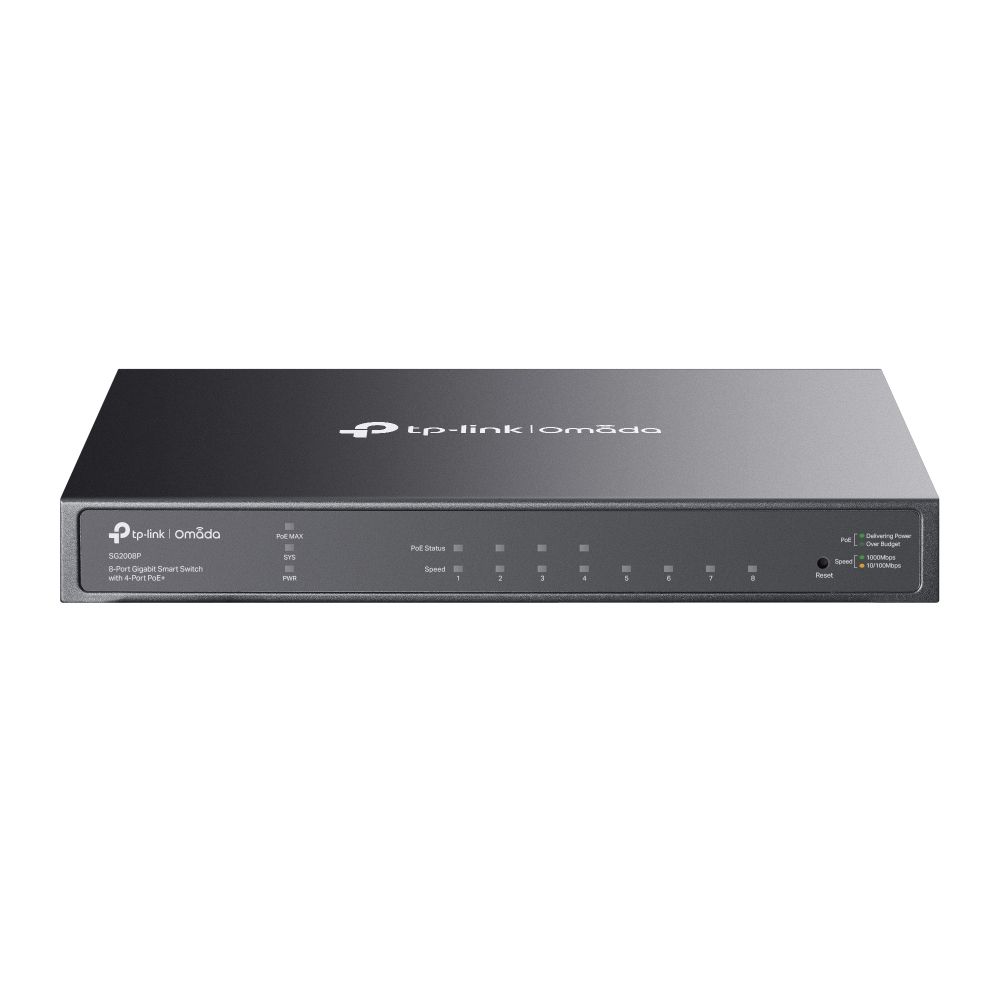 TP-Link Omada TL-SG2008P - Managed Gigabit PoE+ Switch - 8-Port
