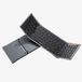 ProtoArc Opvouwbaar Bluetooth Toetsenbord - Full-Size Draadloos Toetsenbord - Reis Toetsenbord Draagbaar - Voor Laptop, Tablet, iPad, Smartphone, Windows, Android & iOS - Space Grey