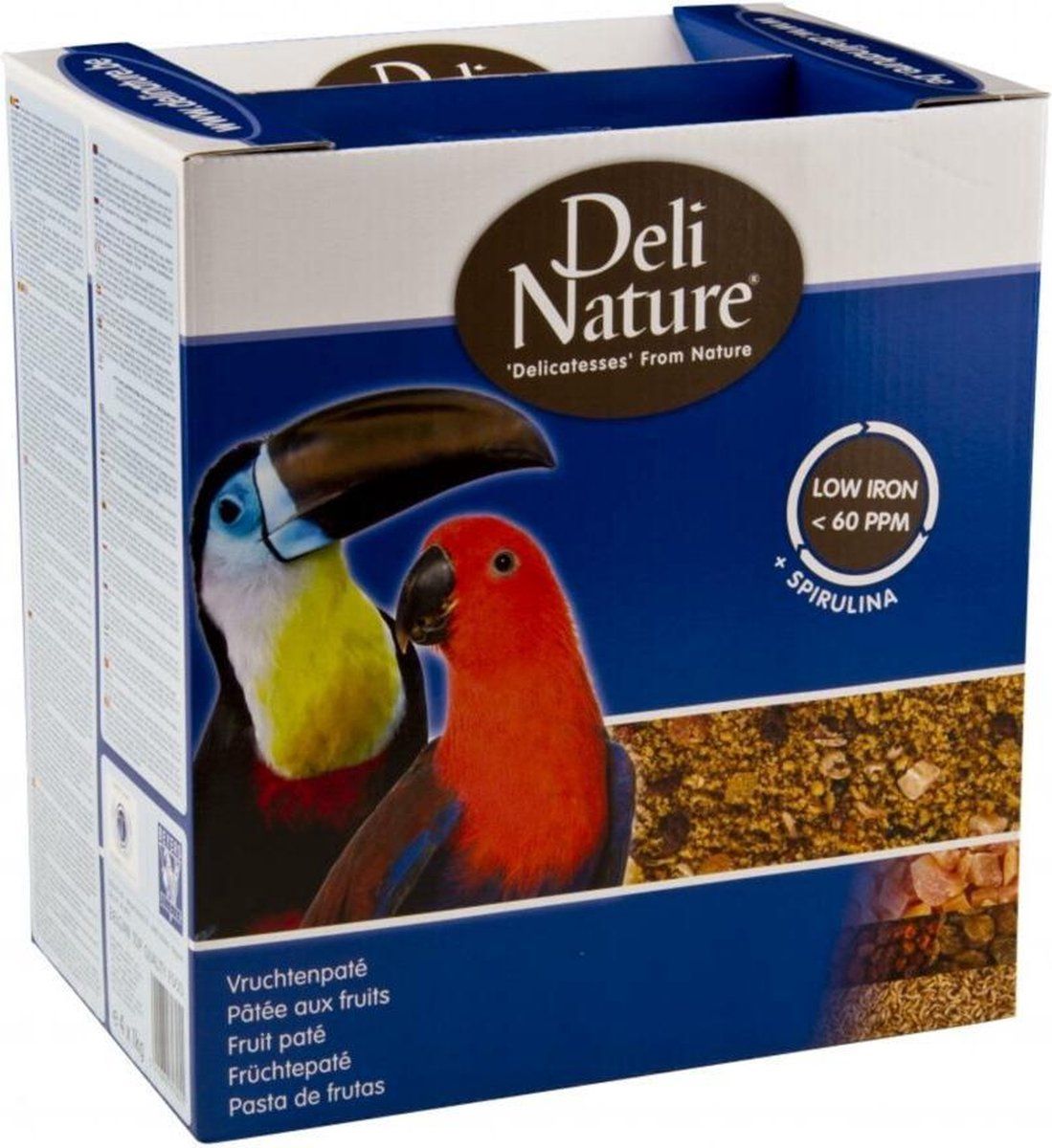 DELI NATURE Vruchtenpaté - 4 x 1 kg - Voordeelverpakking