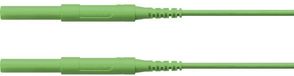 Schützinger Câble de mesure de sécurité Fiche 4 mm Fiche 4 mm 150,00 cm Vert 1 pièce(s)