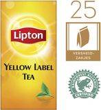Lipton Feel Good Selection Zwarte Thee Yellow Label - 6x 25 zakjes