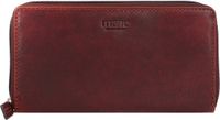 mano Leren Portemonnee Don Simon Long Zip Wallet Brown Bruine