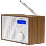 Denver DAB-46WHITE Internet Radio - DAB/DAB+/FM - Brown/White