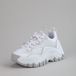 Buffalo Trail One Blanc Imi Nappa/Imi Nubuck Vegan Blanc - Femme Taille 39 Baskets