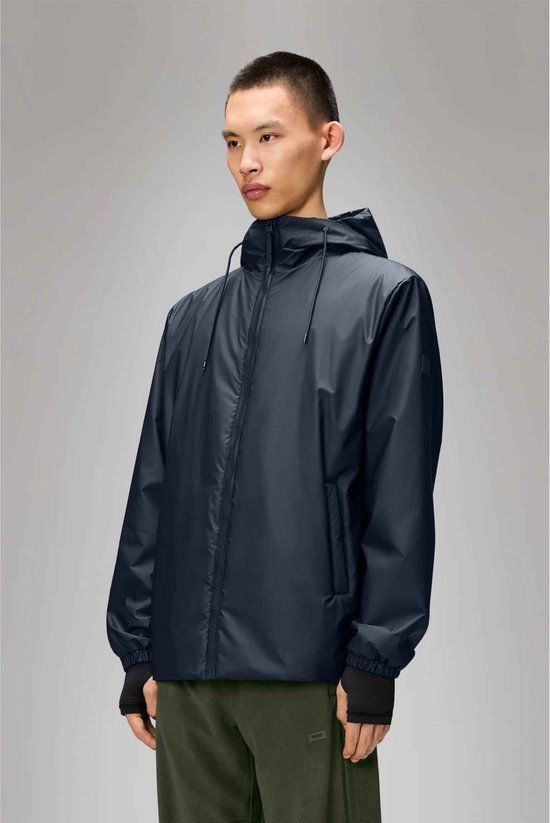 Rains Lohja Insulated Regenjas - Donkerblauw - Maat S - Unisex