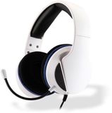 Freaks & Geeks SPX-300 - Bedrade Gaming Headset - Buigbare Microfoon - PS5 - Wit/Zwart