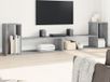 Maison Exclusive - Meuble TV, 2 pièces, couleur béton, 100x30x50 cm, panneau de particules