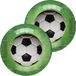 Santex Assiettes thème football - 20x pièces - 23 cm - Thème fête EK/WK