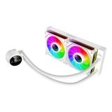 GameMax IceBurg 240 Digital WH Vloeibare CPU Koeler 240mm Adresseerbare ARGB Fans 245W TDP AIO Waterkoeler