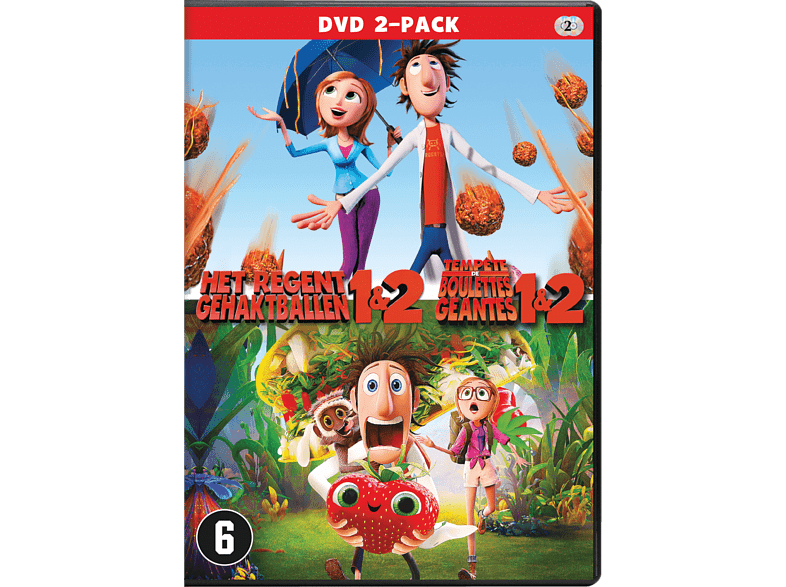 Cloudy With A Chance Of Meatballs 1&2 - DVD
