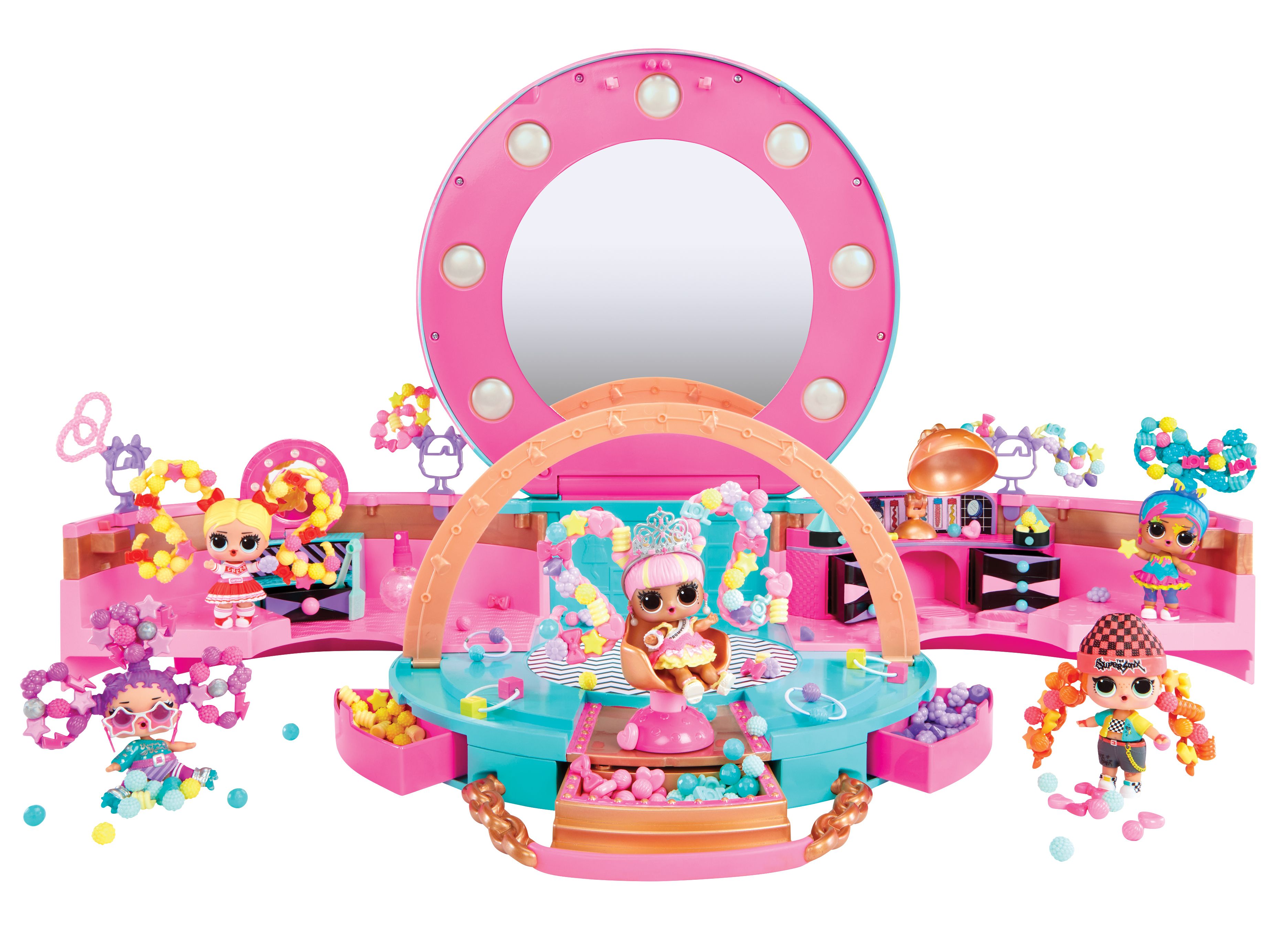 MGA Entertainment L.O.L. Surprise! - Hair Beads Salon - Speelfiguur - Meerkleurig