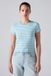 Levi's T-shirt essentiel pour femme - M - Bleu / Bliss Stripe Alaskan Blue