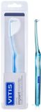 Vitis Implantaten Tandenborstel Monotip Blauw Medium 3 Stuks