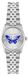Zadig&Voltaire Horloge Zadig 30 Butterfly Bleu - Argent