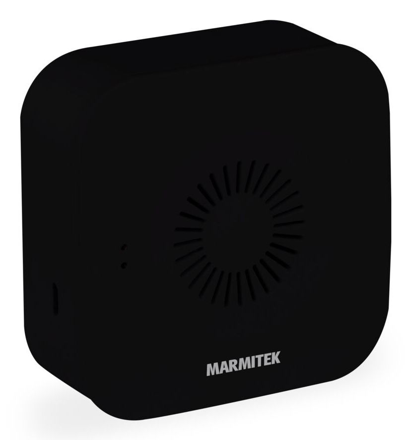 Marmitek Bell ME BLK - Draadloze deurbel - Zwart - 80m bereik