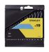 STANLEY STA56025-QZ Cassette met 19 HSS-R boren