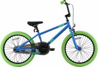 Bikestar 20 inch BMX Kinderfiets - Blauw/Groen