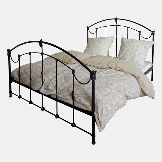 LOBERON Bed Canefield zwart