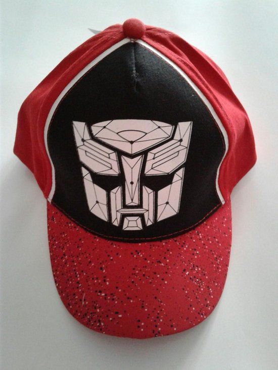 Transformers Baseball Cap - Red/Black/White - Kids - Size 54