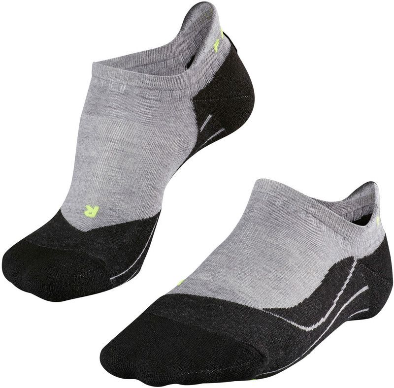 Falke TK5 Invisible Sokken Heren grijs/zwart 44-45 2018