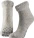 Apollo Chaussettes d'intérieur en laine pour enfants Gris Taille 27/30