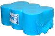 Europroducts Midirollen blauw 1laags zwaar kwaliteit 300meter per rol 6rollen 110530