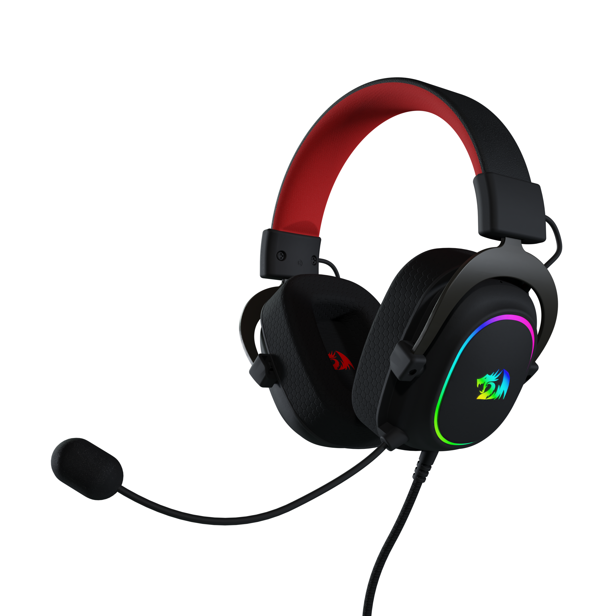 REDRAGON H510RGB - Gaming Headset - Bedraad - USB - Zwart
