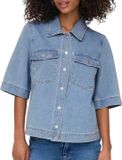 ONLY - ONLBELLE S/S SHIRT DNM GUA NOOS Dames Denim Blouse