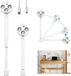 Multiprise extensible avec 3 prises avec USB C - Multiprise coulissante - Interrupteur - Rotation 360°