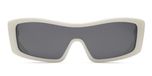 Dita Ilaya Lunettes De Soleil Unisexe Blanc Masques Argent