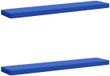vidaXL - 2-delige - Bankkussens - VUGHT - 2 - st - 100% - Polyester - Koninklijk - Blauw