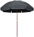 vidaXL Parasol met stalen paal 300 cm antracietkleurig