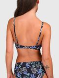 Brunotti Stefana-Print Bikini Top Zwart 38C