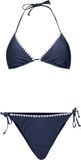 Brunotti Mahlia-Shine Bikini Indigo Blue - Triangle Bikini Set - Small Coverage - 40