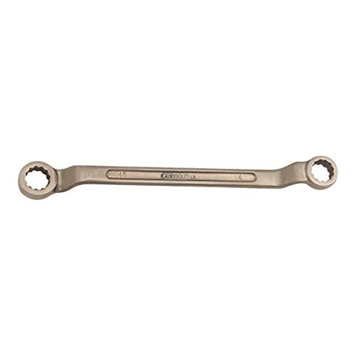 KS Tools 963.7451 BRONZEplus Dubbele ringsleutel, tweezijdig gebogen, 3/4x7/8"