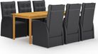 Prolenta Maison Exclusive Tuinset, 7-delig, zwart