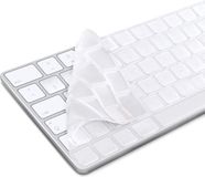 kwmobile Silicone Toetsenbord Beschermer geschikt voor Apple Magic Keyboard - QWERTZ Toetsenbord Cover - Transparant