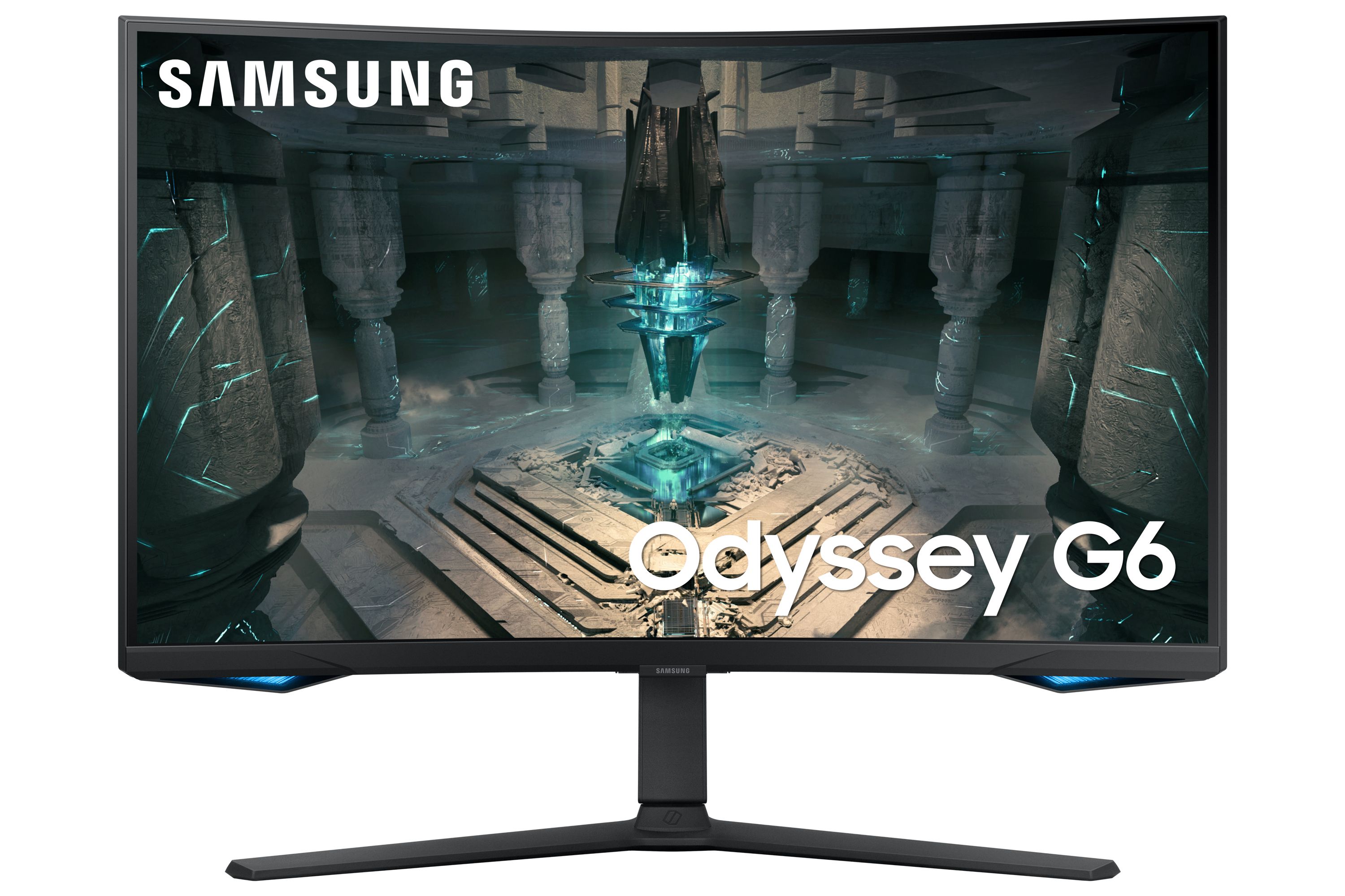 Samsung Odyssey G6 LS32BG650EU - 32" QHD 240Hz Curved Gaming Monitor - Smart TV - Black
