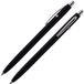 Space Pen Shuttle Space-pen, Matzwart met Chromen Accenten (#CH4BC)