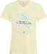 Mckinley Nata II T-shirt pour femmes Melange/Yellow Light 36