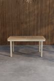 Hioshop Panama Tuintafel 90x160cm Natuurlijk