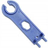MParts MC4 Serie - Clé de montage pour connecteur solaire - Bleu - 115mm