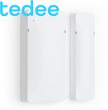 Tedee Deursensor Wit | magneet sensor voor smartlock | real-time status van de deur | Automatisch sluiten | Werkt met Tedee PRO of GO | BLE 5.0 | makkelijk installeren