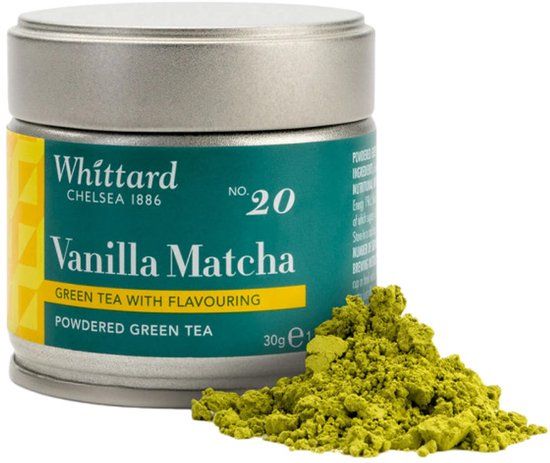 Whittard of Chelsea Matcha thee met vanillesmaak, 30 g