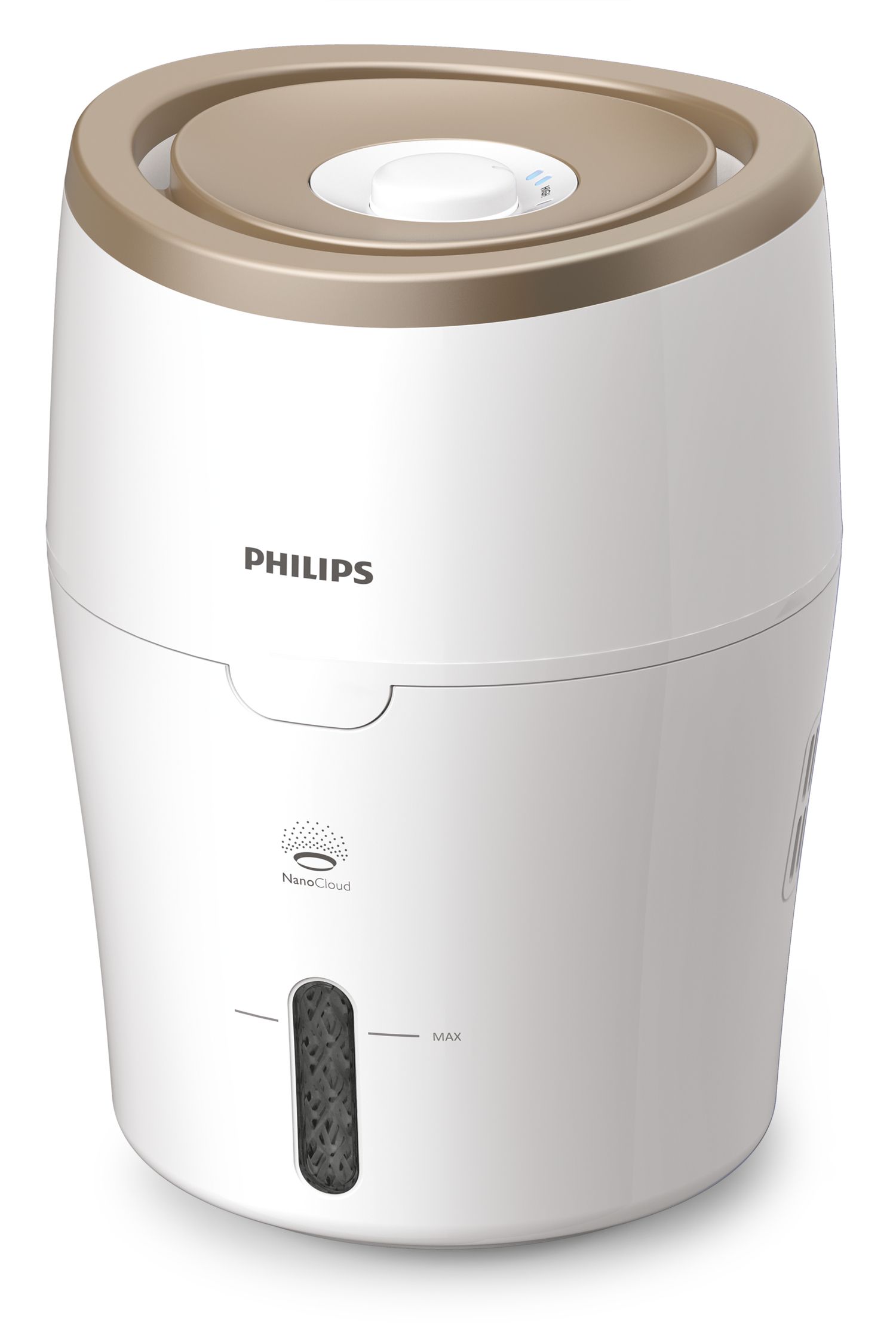 Philips 2000 series HU4811/10 Luchtbevochtiger - 38 m² - Wit/Champagne