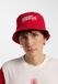 Hummel DBU 26 FAN DYNAMITE BUCKET HAT Tango Red Unisex Katoen One Size