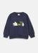 s.Oliver Oversized sweatshirt met omkeerbare pailletten en borduursel